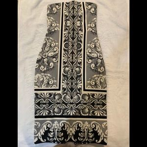 Express strapless dress